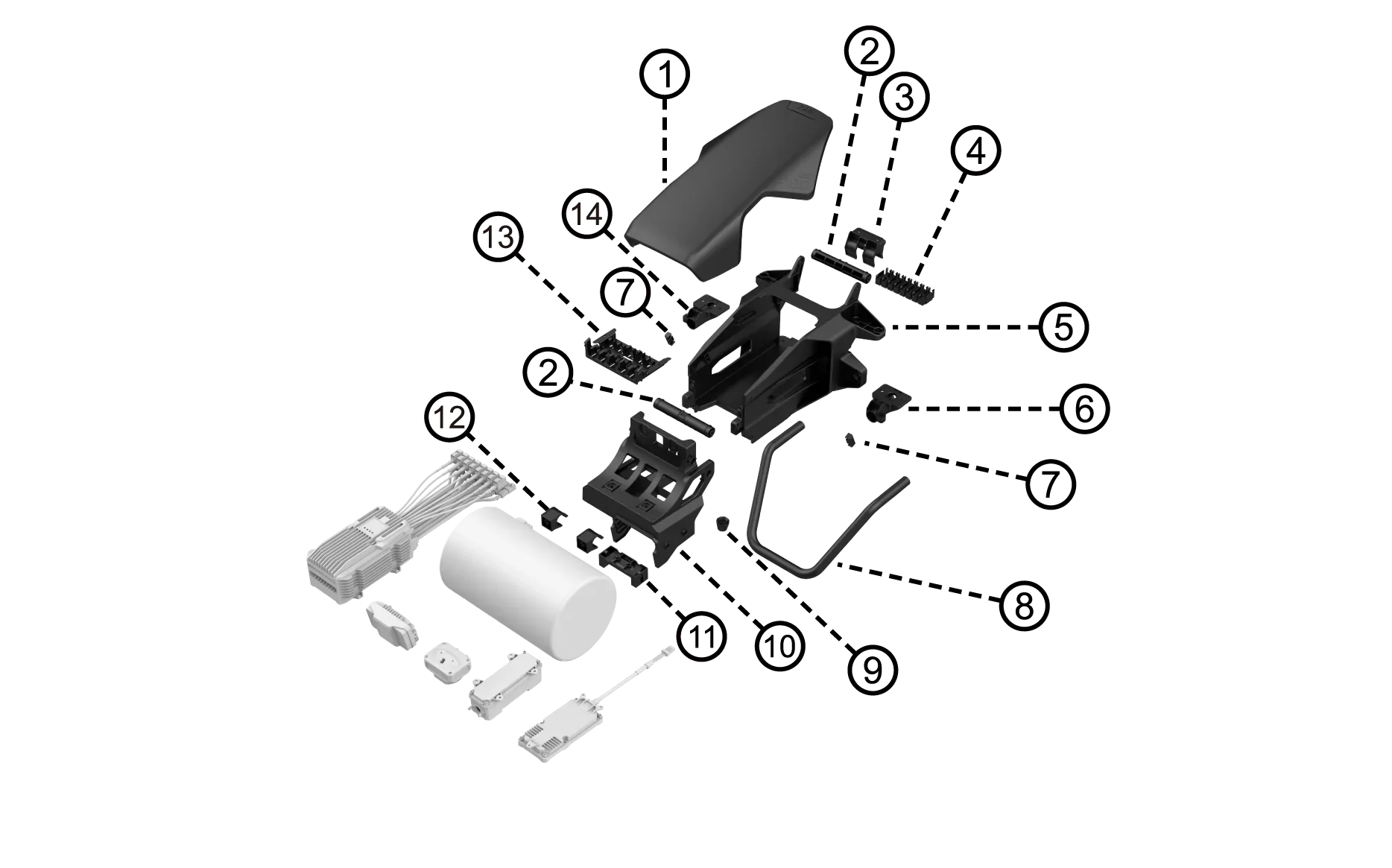 Fuselage front compartment Frame